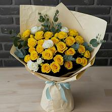 Букет цветов из:  Розы #REPLACE_PRED# Вознесенской Краснодарского края