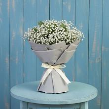 Букет цветов из:  Гипсофила в Вознесенской Краснодарского края