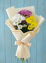 Букет цветов из:  Хризантемы #REPLACE_PRED# Вознесенской Краснодарского края