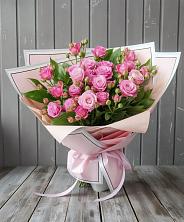 Букет Розовый кустик в Вознесенской Краснодарского края