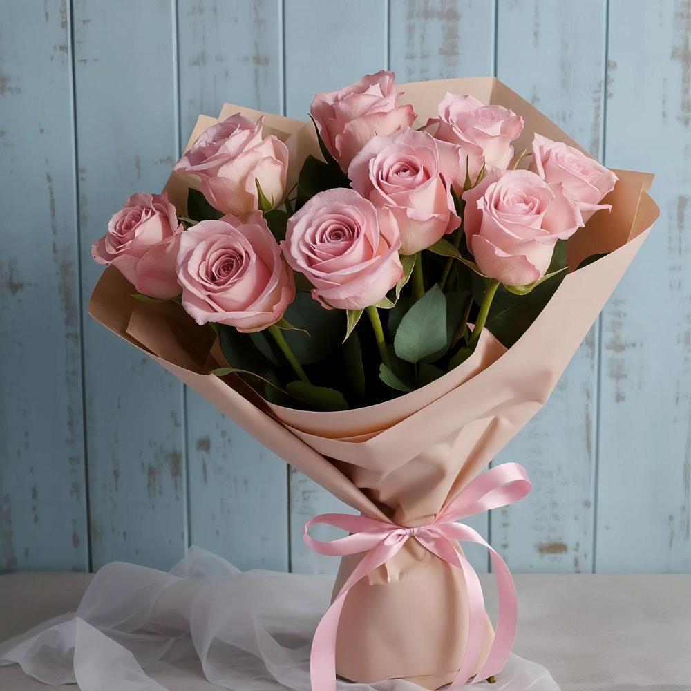 Букет цветов из: Розы в Вознесенской Краснодарского края