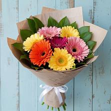 Букет цветов из:  Герберы в Вознесенской Краснодарского края