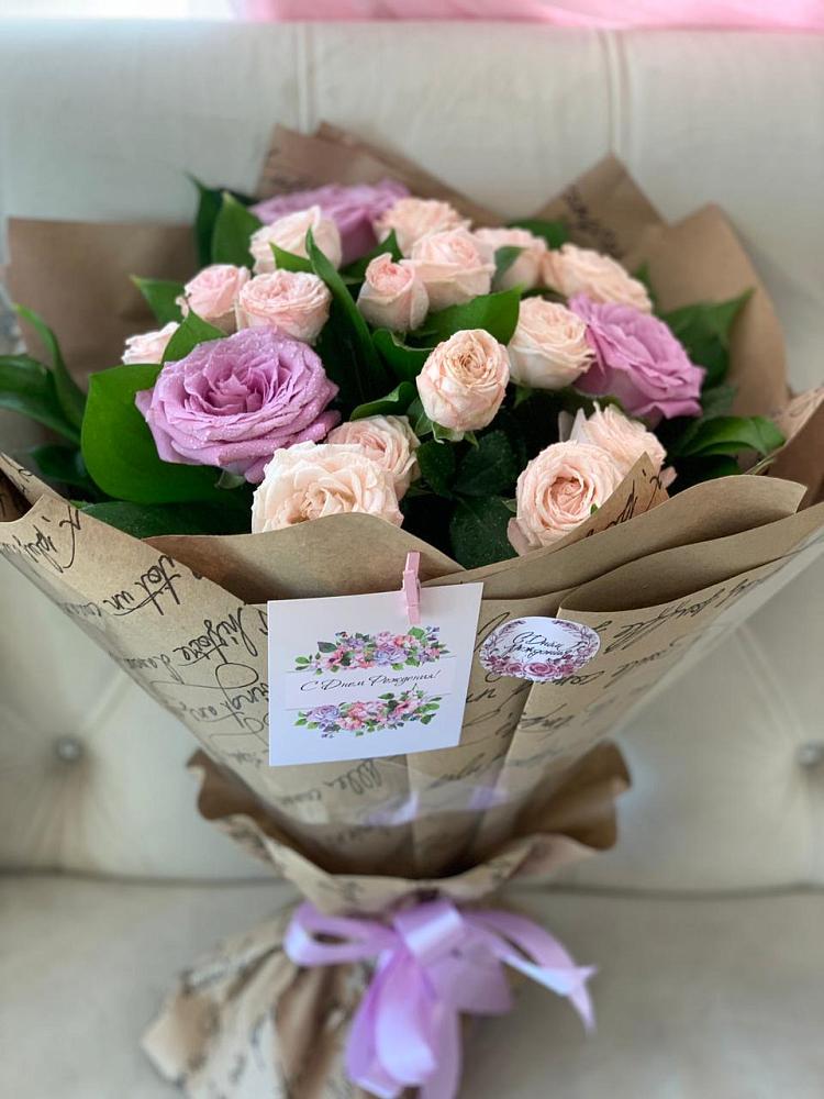 Букет цветов из: Розы в Вознесенской Краснодарского края