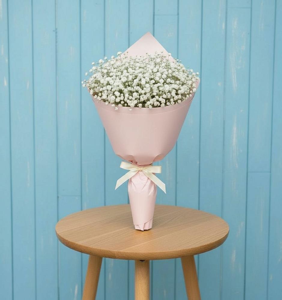 Букет цветов из: Гипсофила в Вознесенской Краснодарского края