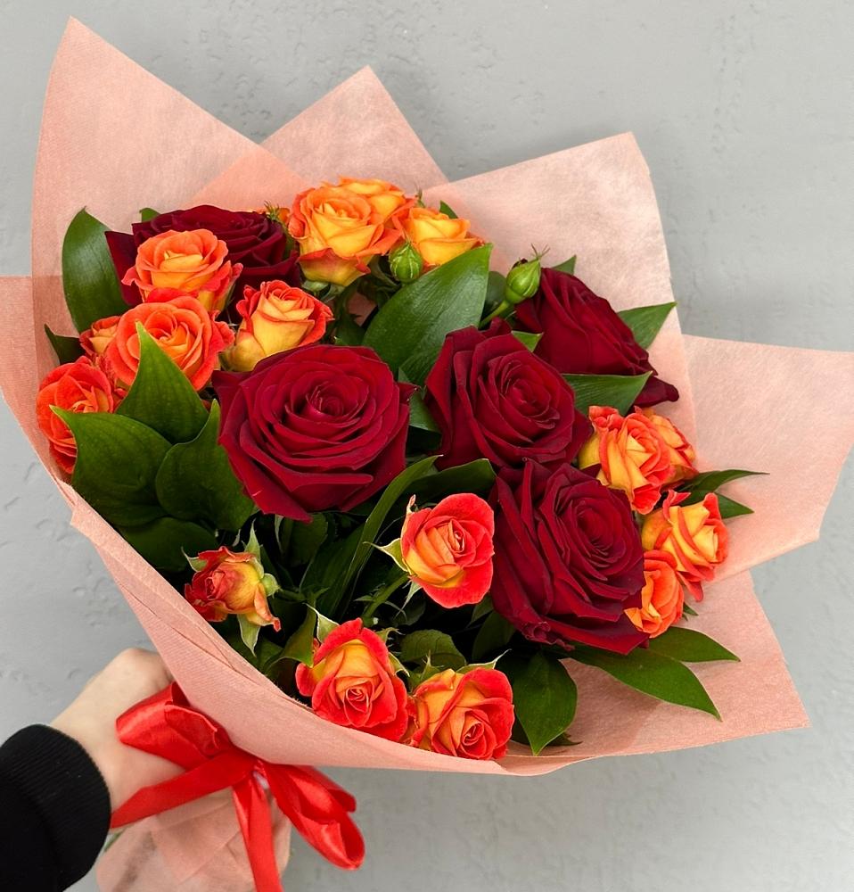 Букет Любовь и восторг в Вознесенской Краснодарского края