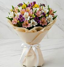 Букет цветов из:  Альстромерии #REPLACE_PRED# Вознесенской Краснодарского края