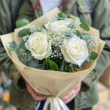Букет цветов из:  Розы #REPLACE_PRED# Вознесенской Краснодарского края