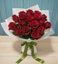 Букет Красные розы в Вознесенской Краснодарского края