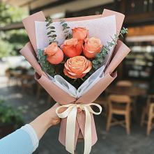 Букет цветов из:  Розы в Вознесенской Краснодарского края