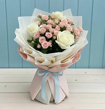 Букет цветов из:  Розы в Вознесенской Краснодарского края