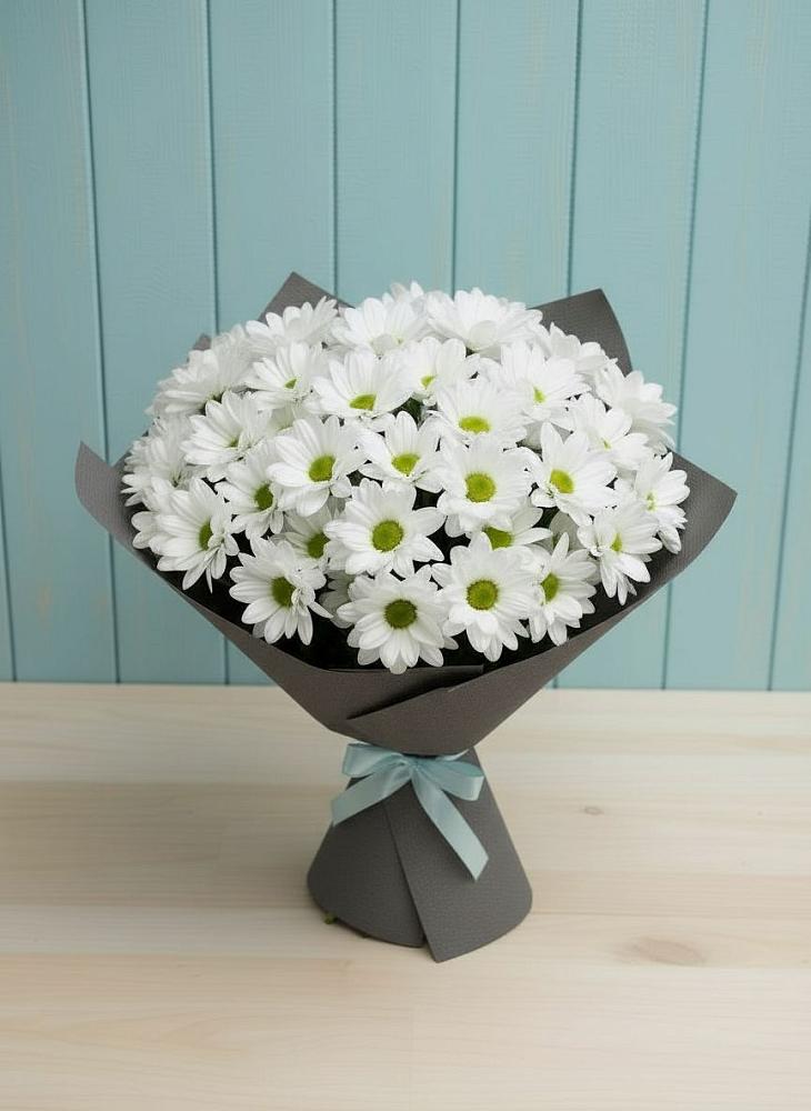 Букет цветов из: Хризантемы в Вознесенской Краснодарского края