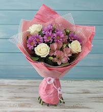 Букет цветов из:  Герберы в Вознесенской Краснодарского края