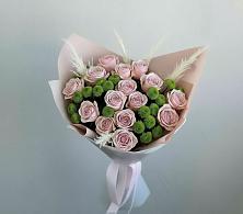 Букет цветов из:  Розы и Хризантемы в Вознесенской Краснодарского края