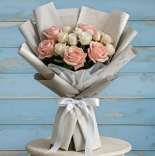 Букет цветов из:  Розы в Вознесенской Краснодарского края