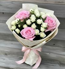 Букет цветов из:  Розы в Вознесенской Краснодарского края