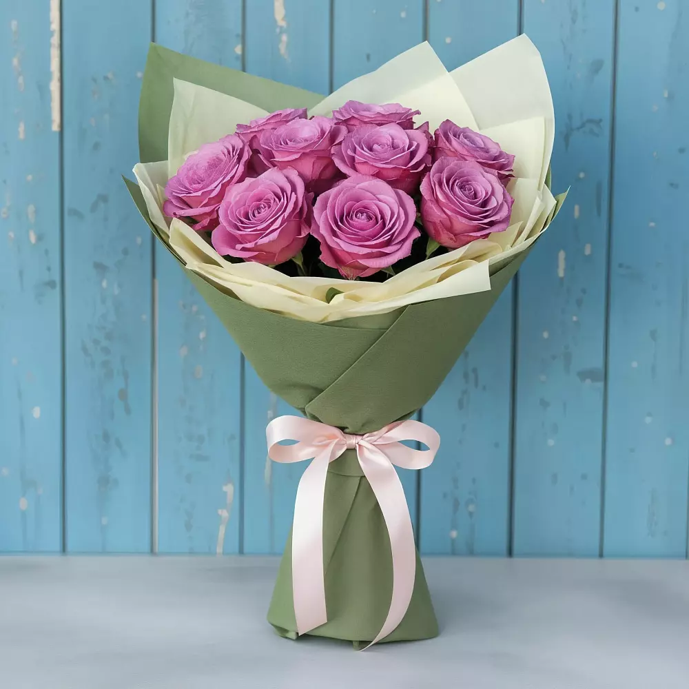 Букет Розы Фёрст Леди в Вознесенской Краснодарского края