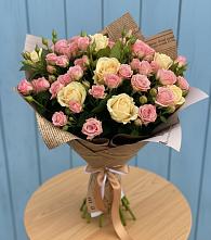 Букет цветов из:  Розы #REPLACE_PRED# Вознесенской Краснодарского края
