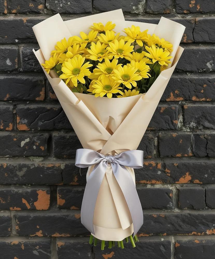 Букет цветов из: Хризантемы в Вознесенской Краснодарского края