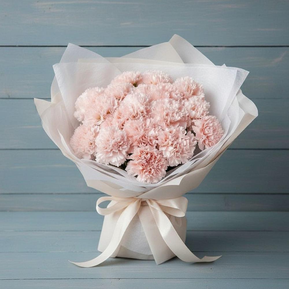 Букет цветов из: Гвоздики в Вознесенской Краснодарского края