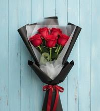 Букет цветов из:  Розы в Вознесенской Краснодарского края