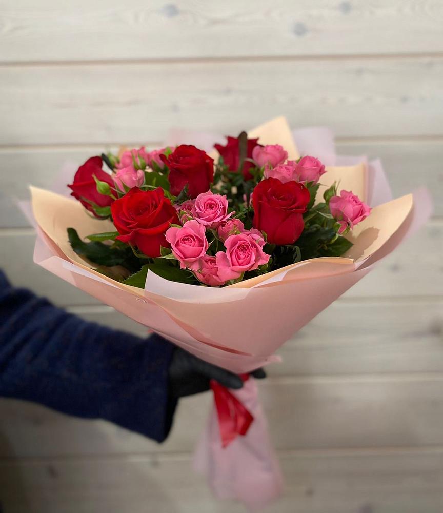 Букет цветов из: Розы в Вознесенской Краснодарского края