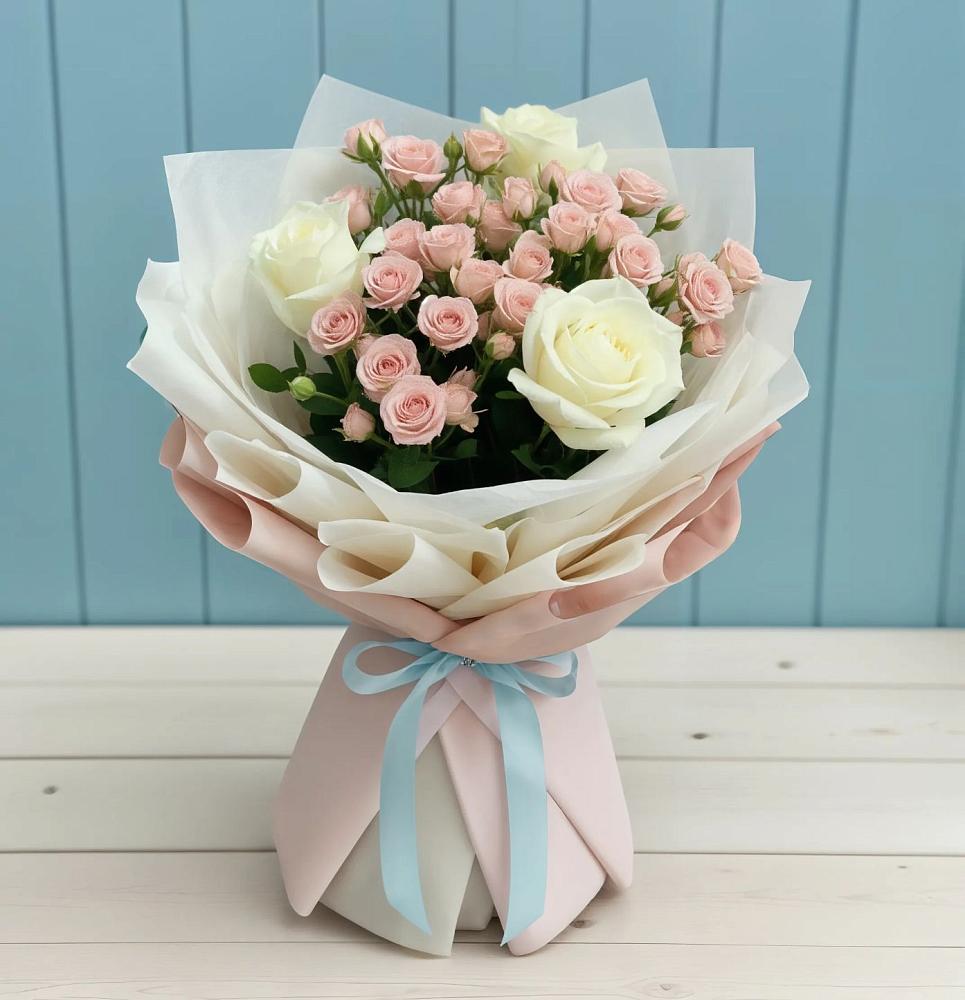 Букет цветов из: Розы в Вознесенской Краснодарского края