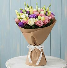 Букет цветов из:  Лизиантусы #REPLACE_PRED# Вознесенской Краснодарского края