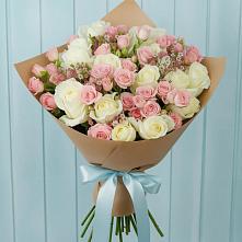 Букет цветов из:  Розы в Вознесенской Краснодарского края
