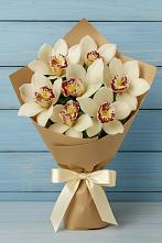 Букет цветов из:  Орхидеи и Розы в Вознесенской Краснодарского края